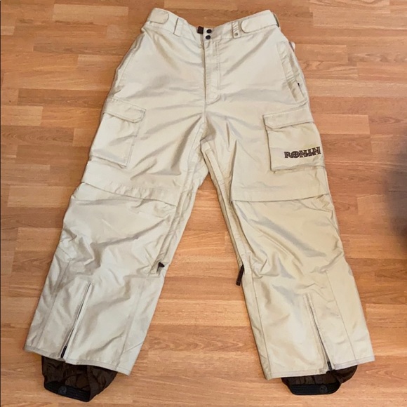 Burton Ronin Cargo Snowboard Pants Tan 